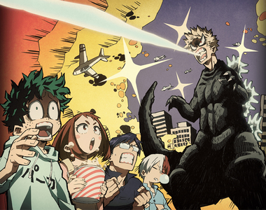 【有片】《我的英雄學院》新作劇場版 視覺海報釋出 爆豪帥氣變身「爆吉拉」