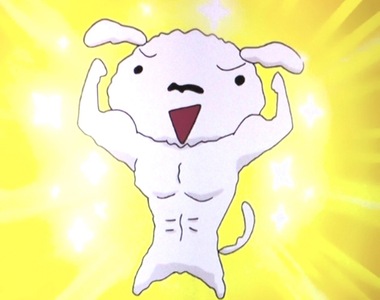 蠟筆小新《小白當主角「SUPER SHIRO」》史上最強寵物犬出動啦 ❤