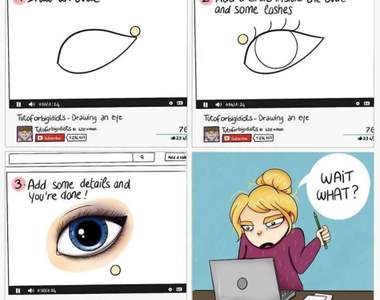 這根本畫我吧？《女孩子的日常》要跟影片一樣畫出完美妝容根本不可能阿w