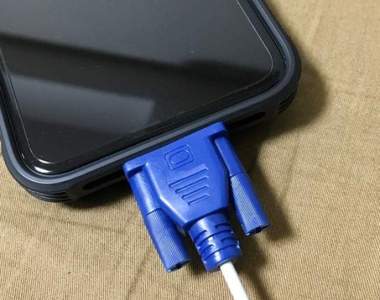 D-sub電子連接器風《手機充電線保護套》CABLE MANIA 系列還有AV端子跟插頭造型~這個很會XD