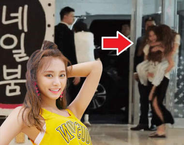 子瑜調皮回頭讓娜璉好害羞《TWICE》用超萌方式下班　結果保鑣一旁看的很緊張w