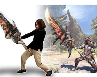 魔物獵人世界《大劍抱枕》打枕頭戰我還不肩撞集個真蓄尻爆你