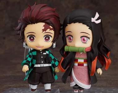 鬼滅之刃《炭治郎 & 彌豆子黏土人》保護妹妹的哥哥跟戰鬥力爆表的妹妹~收❤