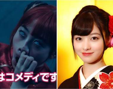 橋本環奈20歲 《銀魂》作者「空知英秋」特別為她繪製經典「神樂挖鼻孔」造型插畫www