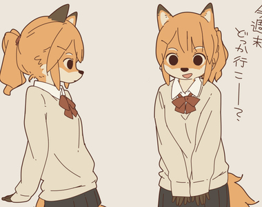 《動物女高中生》這到底算是擬人化還是擬獸化呢?不管怎樣~真香