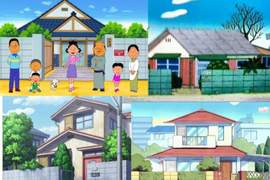 動漫家庭宅調查《哆啦A夢、櫻桃小丸子、蠟筆小新、海螺小姐》好奇他們的房產價值有多高嗎？
