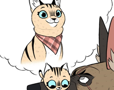 《軍犬與家貓》粉絲創作 大家都對德牧與小貓滿滿的愛