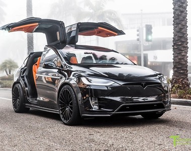 T Sportline套件再臨 《Tesla Model X P100D》跳色內裝搭配全車爆龜風