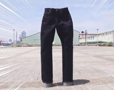 《可以自立的牛仔褲》日本國產品牌開發厚到可以自行站立的牛仔褲