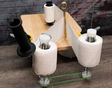 防疫宅偏方《滾筒衛生紙一分為二機》DIY自製小工具讓你大便擦屁省著用