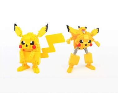 玩家手做《變形樂高寶可夢》某方面來說也能算是變形金剛了吧