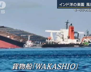 《日本貨輪模里西斯觸礁事件》為了無線網路接近陸地釀禍?跟群聚便利商店的國中生沒兩樣