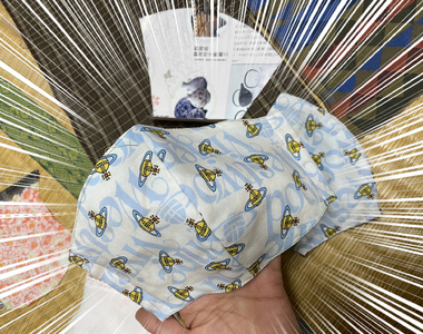 孫女哭哭《阿嬤拿手帕自製口罩的結果》謝謝阿嬤但這條不是一般的廉價手帕啊...