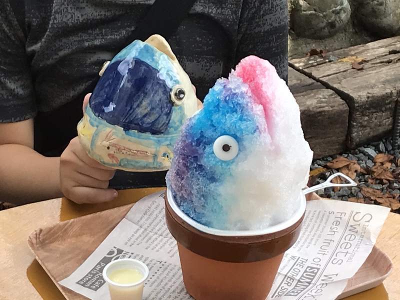 圖片6 外觀超強烈《鰹魚頭剉冰》因為小3男生的陶藝作品而誕生出的隱藏版剉冰ww | 宅宅新聞