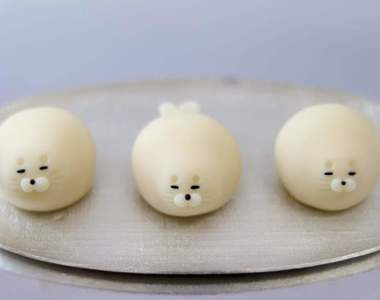 《可愛到捨不得吃的和菓子》應客人要求製作的海豹和菓子,圓滾滾的可愛身形引發話題❤