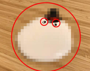 隔夜黏土攤掉變成《趴趴嚕嚕米》不是故意弄成史萊姆但這樣真的很可愛