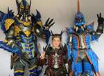 狩獵開始《魔物獵人家庭cosplay》把拔用愛製作荒鉤爪、海龍、黑炎王火龍等帥氣裝備 狩獵開始《魔物獵人家庭cosplay》把拔用愛製作荒鉤爪、海龍、黑炎王火龍等帥氣裝備