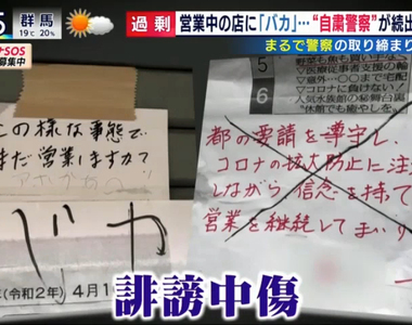 《自肅警察爆增中》強迫別人自肅滿足過剩的正義感 逼車、恐嚇、丟石頭樣樣來……
