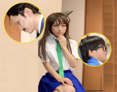 溫馨感滿點《家族型cosplay》名偵探柯南、火影忍者 有家庭的都可以出角色