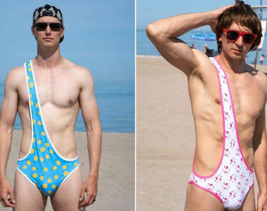 氣質簡約《男性泳裝Brokini》穿上它想被注意就是這麼easy