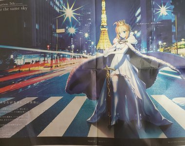 經費無上限《FGO新聞廣告》五週年紀念活動讓人氣角色造訪日本著名景點