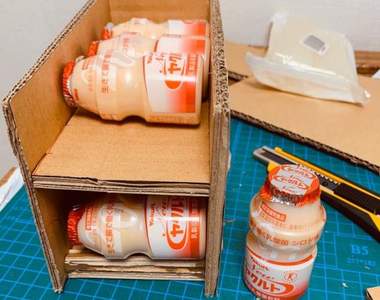 網友製作《半自動養樂多配給裝置》DIY超簡易好做又好拿