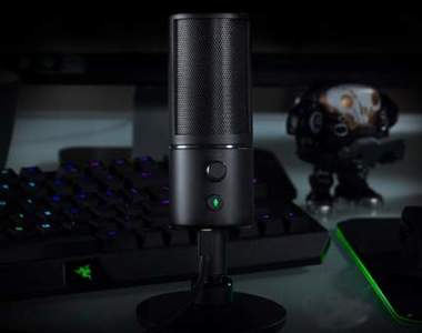 雷蛇魔音海妖《數位USB直播麥克風》電競硬體的名字都是這麼煞氣的嗎