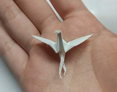 網友創作《各種活潑到不行的紙鶴》真D厲害！我連摺個紙盒都沒有辦法QQ