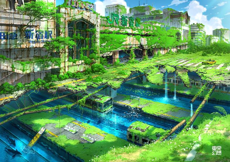 圖片9 廢墟化的東京《東京幻想》如果疫情繼續爆發,或許這就是人類消失後的未來... | 宅宅新聞