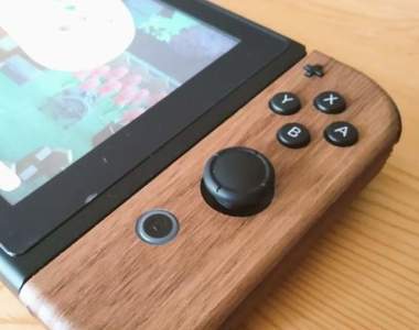 推特話題《Switch木紋貼紙》網友間大好評看起來質感超好100分