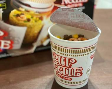 9月正式發售《日清杯麵模型》鋼彈模型？不是～這是泡麵模型XD