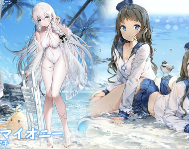 《慣犯碧藍航線又炎上》泳裝圖背景複製貼上被抓包 官方聲稱只是設定失誤非抄襲