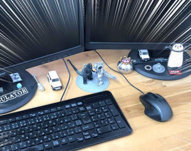 《微型辦公室惡作劇》模型製作公司連整人也要貫徹超難發現的微縮等級ww