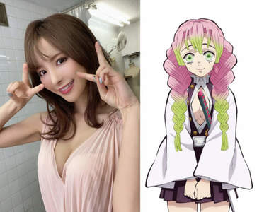 鬼滅之刃cos《桃乃木香奈》其實櫻餅就是戀柱最愛的食物喔❤