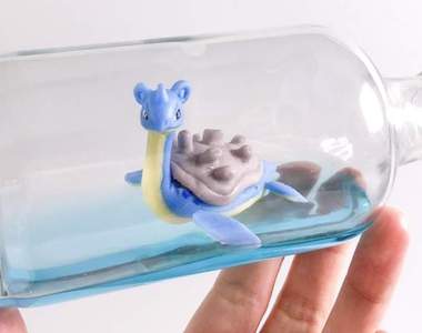 網友精巧製作《瓶中乘龍》每一個黏土寶可夢的作品看起來都超可愛