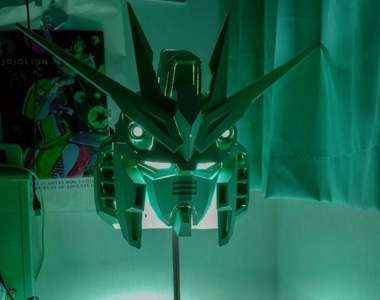 MS系傢俱擺設《紙箱鋼彈燈罩》有了它當裝飾家裡馬上帥十倍