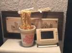 冷氣團襲北海道《零下低溫凍到泡麵都結冰》這可不是食品模型的展示喔 冷氣團襲北海道《零下低溫凍到泡麵都結冰》這可不是食品模型的展示喔