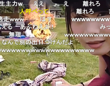 《女直播主單獨露營的結果》不會裝瓦斯罐引發大爆炸 網友全程目睹危險行徑超傻眼