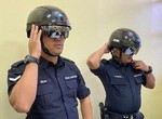 防疫新創意《新冠病毒檢測頭盔》可以檢查體溫的高科技帥氣裝備 防疫新創意《新冠病毒檢測頭盔》可以檢查體溫的高科技帥氣裝備