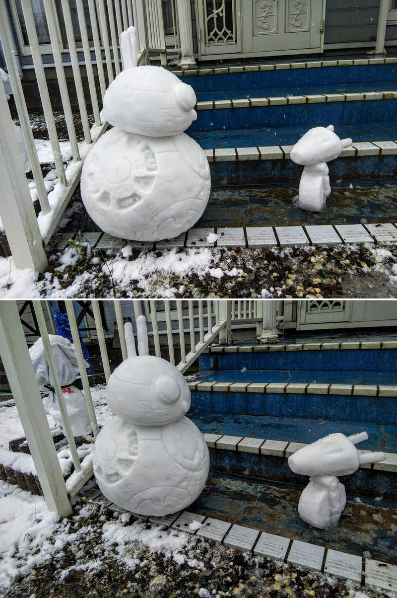 圖片10 王者之像《哥吉拉雪雕》冷到靠杯也不影響神人堆出藝術品 | 宅宅新聞