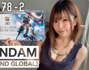 《優香的鋼普拉組裝頻道》穿著小可愛的姐姐塗裝組合樣樣行❤