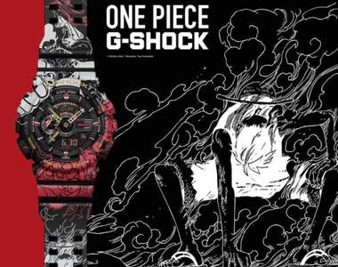 霸氣聯名錶《航海王G-SHOCK》魯夫主題帥氣繪圖真的帥爆