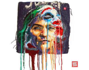 達人親手製作《編織藝術》影視明星網路紅人都能漂亮的再現出來