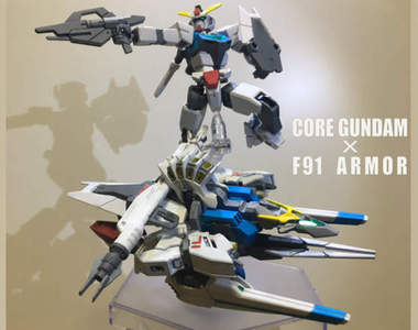 日本超強玩家《將歷代鋼彈改造成核心鋼彈計劃》玩出各種匠心獨具的機體