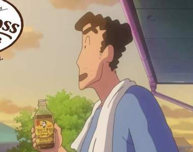 三得利x蠟筆小新合作動畫《致天下所有父親》各位野原廣志們~辛苦了