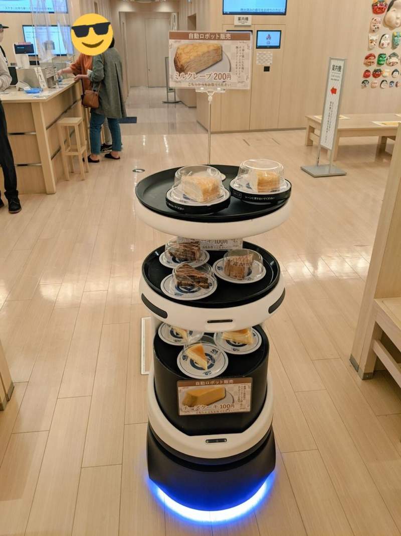 圖片5 《藏壽司》店內出現機器人的甜點販賣 肺炎疫情之下送餐機器人更為活躍 | 宅宅新聞