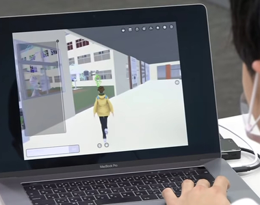 《疫情中的線上文化祭》高中生將整間學校搬到虛擬世界 逛校慶宛如在玩線上遊戲