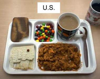 《各國軍人野戰口糧》一字排開感覺比我的晚餐都還要壯觀