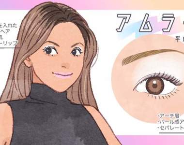 《平成流行的彩妝歷史》比較不同潮流下改變的彩妝特徵插畫引發熱烈迴響