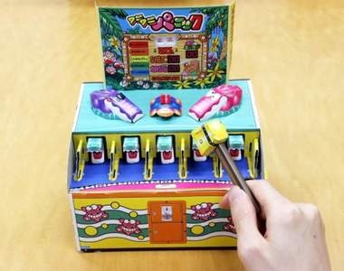 兒童雜誌附錄《紙作打鱷魚機》超高再現度讓爸媽玩得比孩子還起勁ww